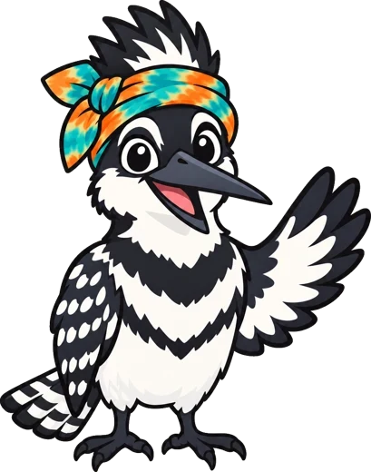 Saaful kingfisher mascot